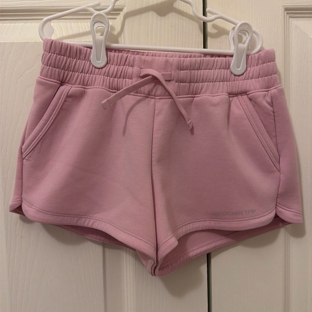 Abercrombie kids YPB pink cotton shorts size 11/12
